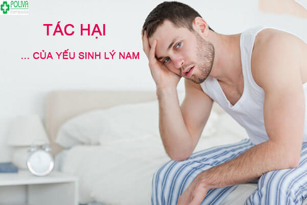 Nhiều người không nhận rõ được các tác hại yếu sinh lý nam