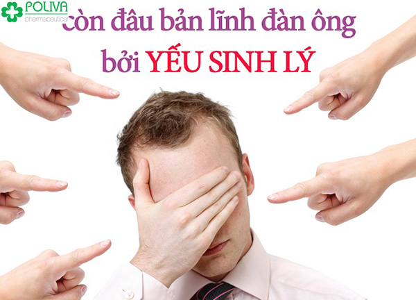 Bệnh yếu sinh lý khiến nam giới mất bản lĩnh đàn ông.