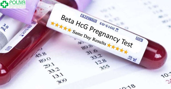 Xét nghiệm beta HCG để biết mang thai sớm.