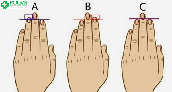 Đàn ông có ngón tay đeo nhẫn dài hơn ngón trỏ cũng được nhận định là giỏi "quan hệ"