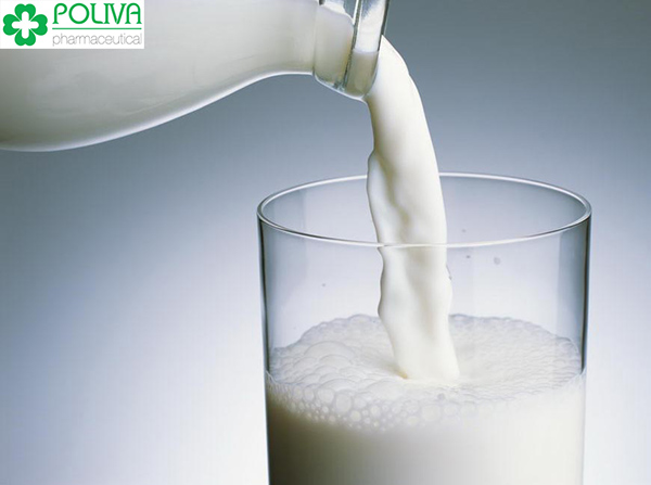 Ly sữa tươi cung lợi sữa cho các bà mẹ sau sinh.