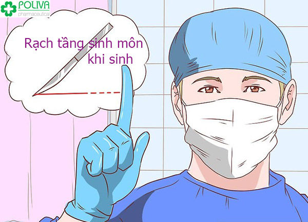 Vết rạch tầng sinh môn có thể bị sưng, ngứa, thậm chí có mủ chỉ vì cách vệ sinh không đúng của sản phụ