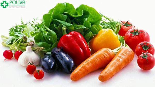 Các loại rau củ quả màu sắc rực rỡ có tác dụng hỗ trợ hoạt động của não.