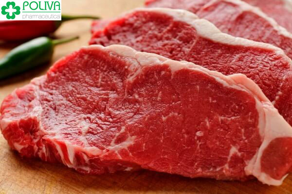 Thịt bò chứa nhiều sắt và kẽm giúp trẻ tăng cường trí nhớ và sự tập trung.
