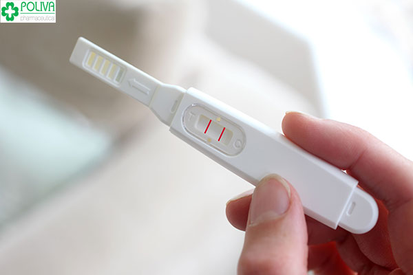 Thử thai bằng que thử là biện pháp đưon giản nhất để biết có thai hay không