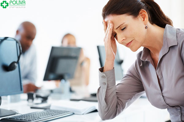 Căng thẳng là nguyên nhân làm rối loạn nội tiết tố nữ gây mụn