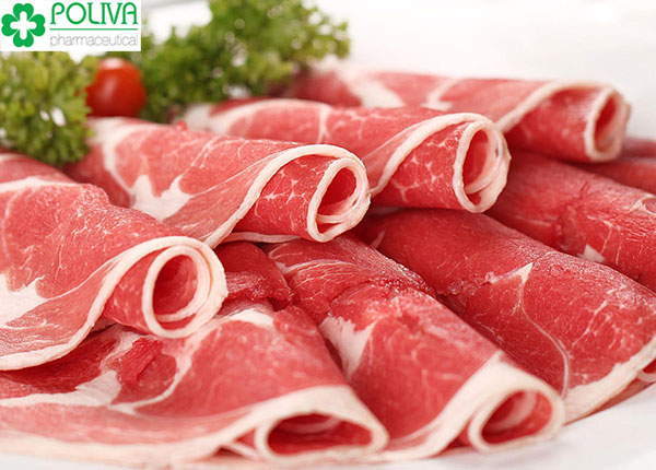 Thịt bò là loại thịt giàu dinh dưỡng và tăng cường sinh lực phái mạnh