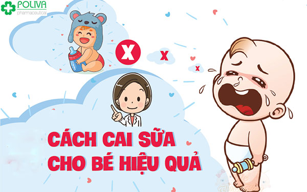 Làm sao để cai sữa cho con dễ dàng nhất?