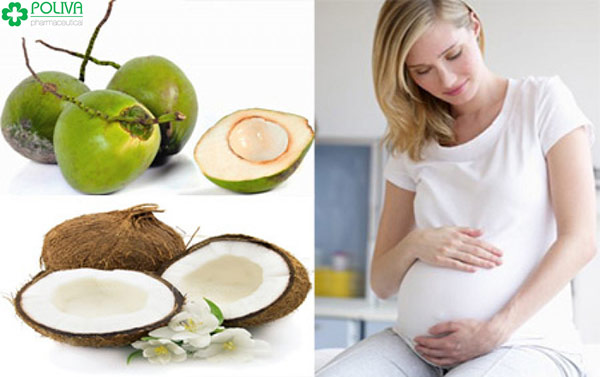 Mang thai 15 tuần tuổi, mẹ có thể uống nước dừa 