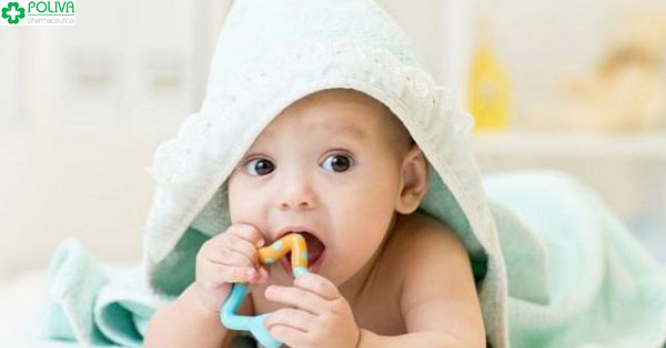 Dấu hiệu nhận biết trẻ sắp mọc răng là trẻ thích cắn, ngậm các đồ vật