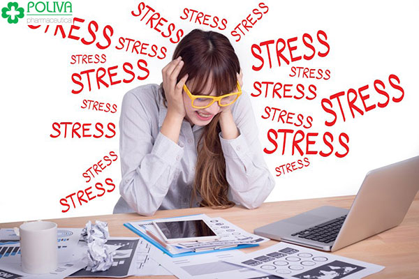 Stress cũng khiến phụ nữ bị rối loạn kinh nguyệt
